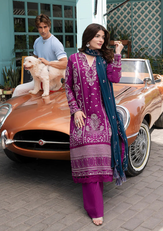Amour - Stitched 3 Piece Embroidered Lawn