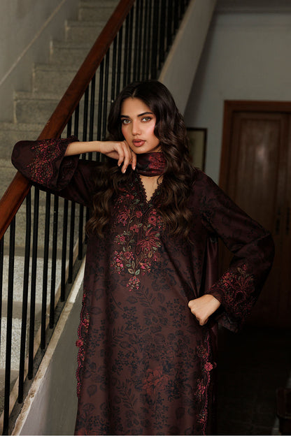 IPF-29  Embroidered Printed Viscose Linen