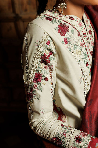 IPF-28  Embroidered Printed Viscose Linen