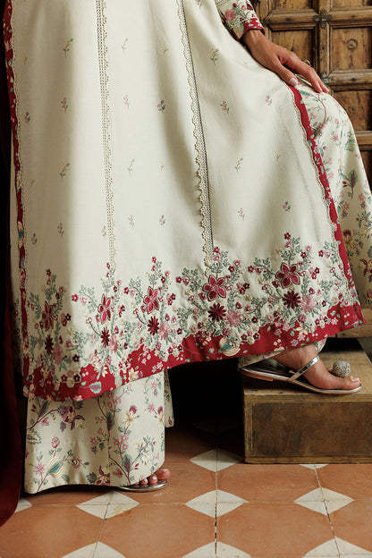 IPF-28  Embroidered Printed Viscose Linen