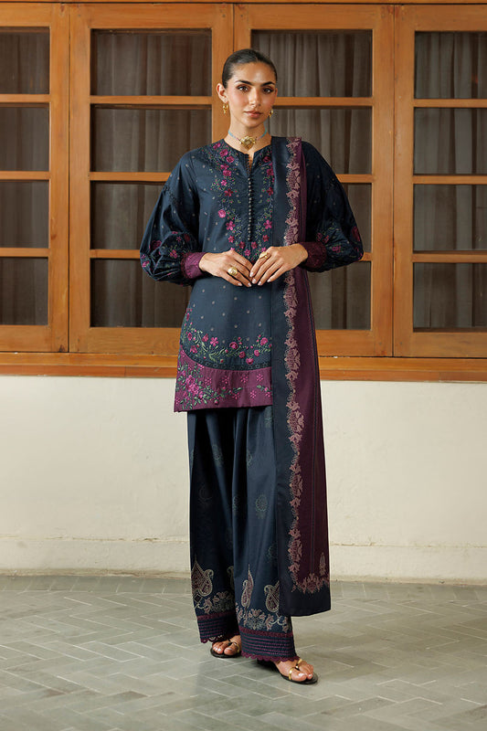 IPF-26  Embroidered Printed Viscose Linen