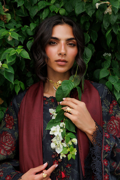 IPF-31  Embroidered Printed Viscose Linen