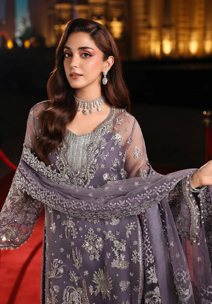 MUSE EMBROIDERED POLY NET DUPATTA BEAUTIFULLY STYLE. 