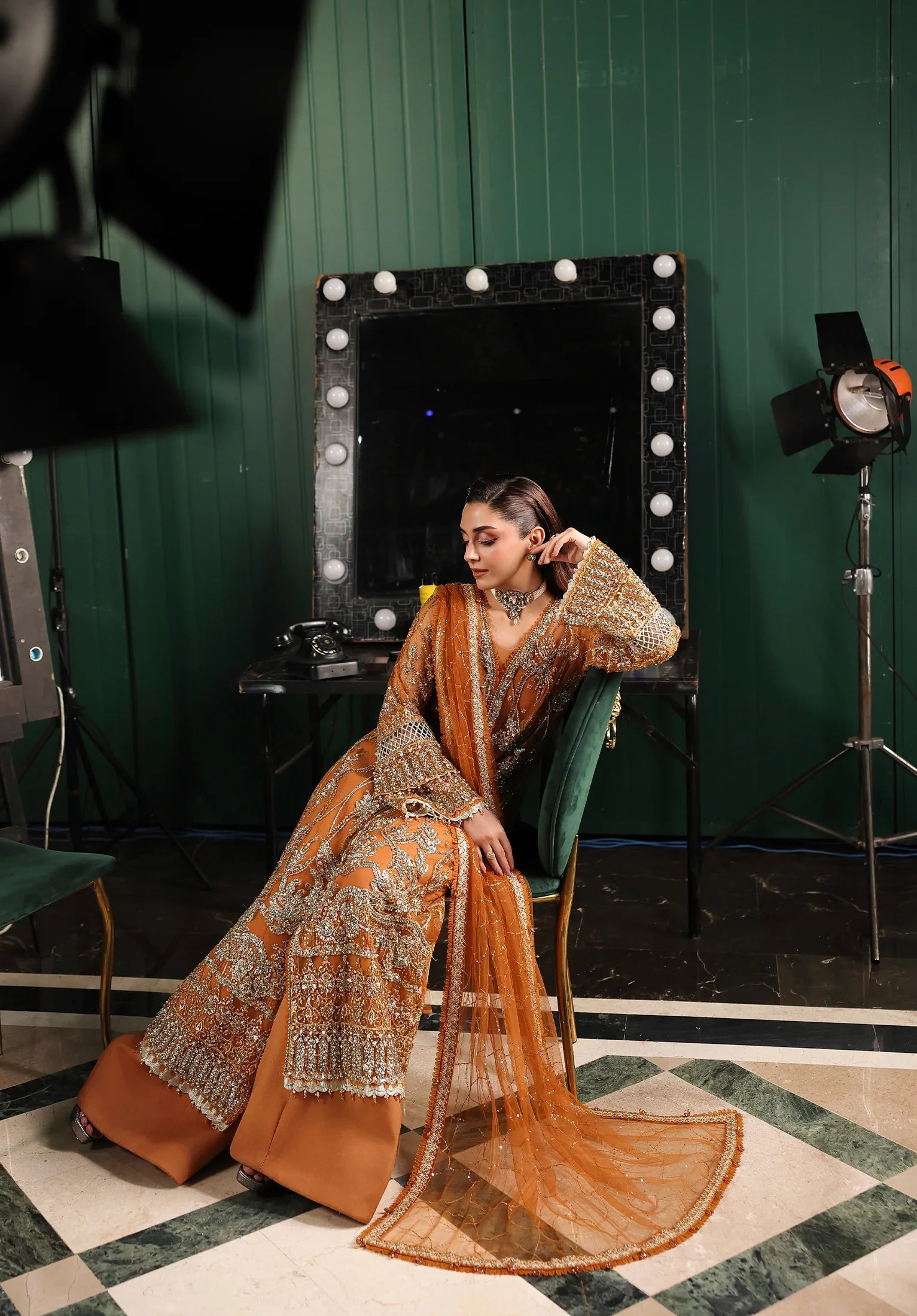 Beautifully crafted SAFFRON from STARDOM - FORMAL HANDWORK '25
