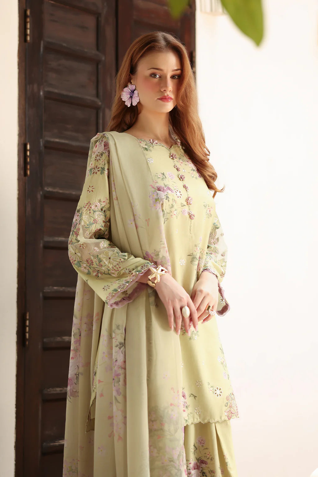 QA-523 Printed Lawn
