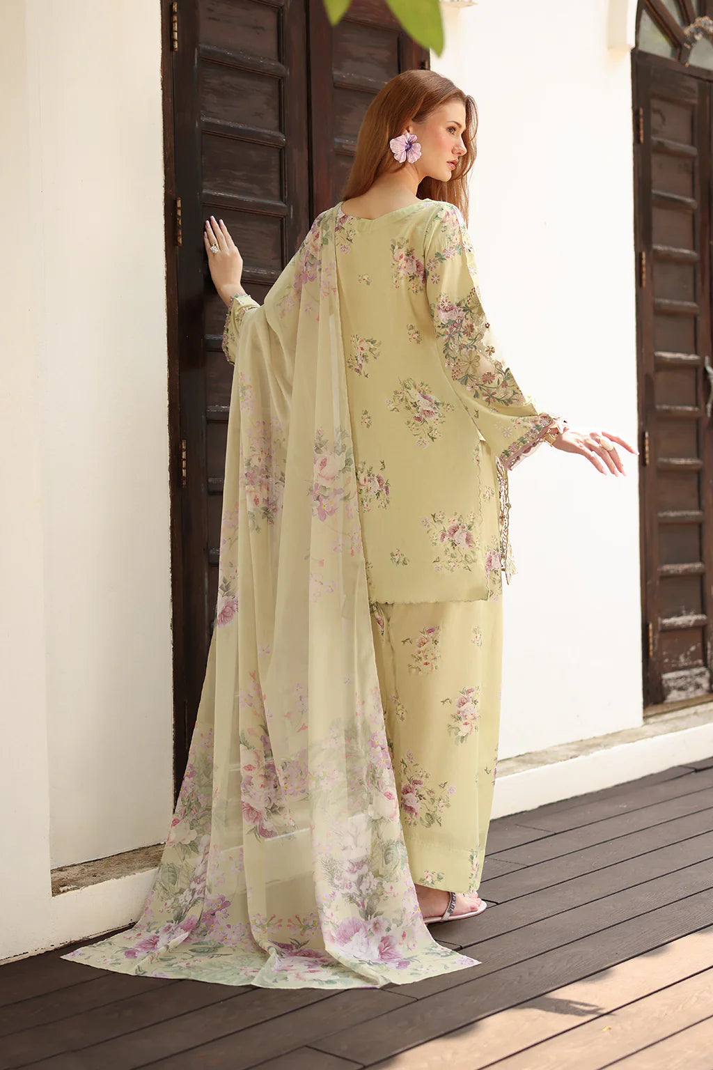 QA-523 Printed Lawn