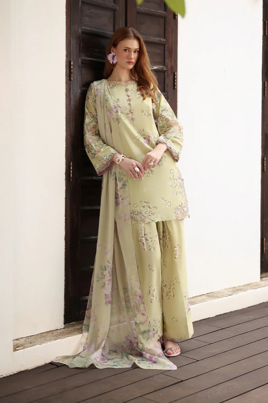 QA-523 Printed Lawn