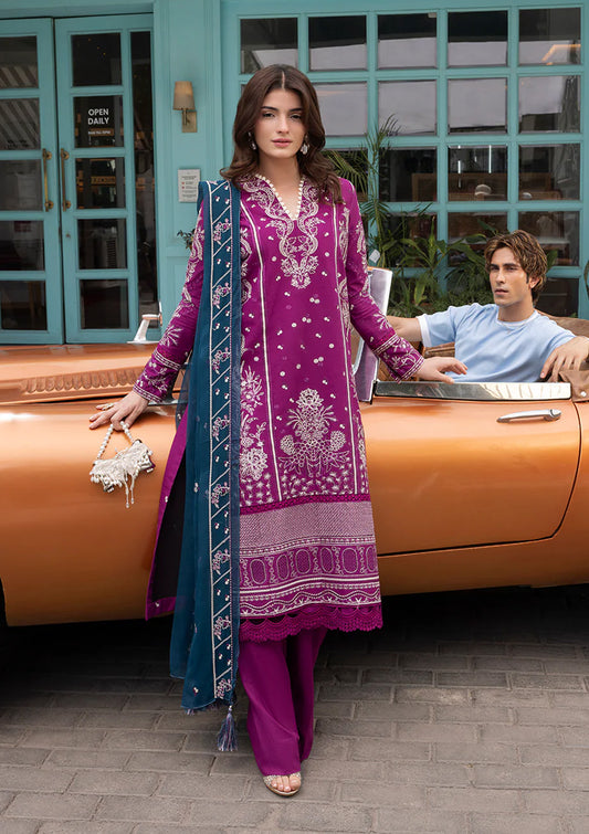Amour - Stitched 3 Piece Embroidered Lawn