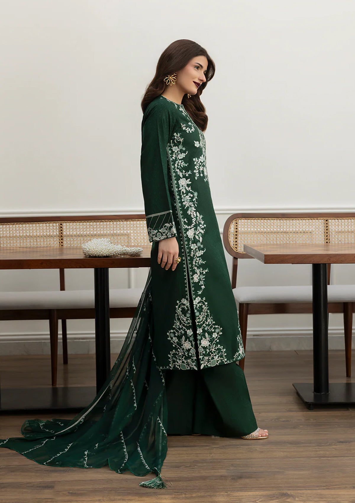 Deèse - Stitched 3 Piece Embroidered Lawn