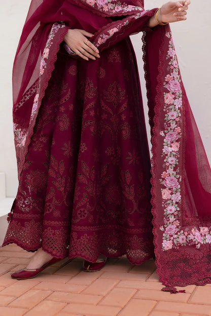 EMBROIDERED LAWN EL-D05