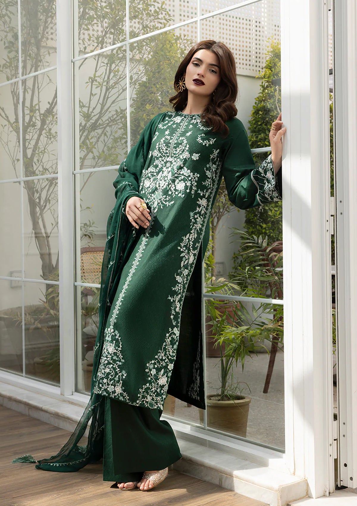 Deèse - Stitched 3 Piece Embroidered Lawn