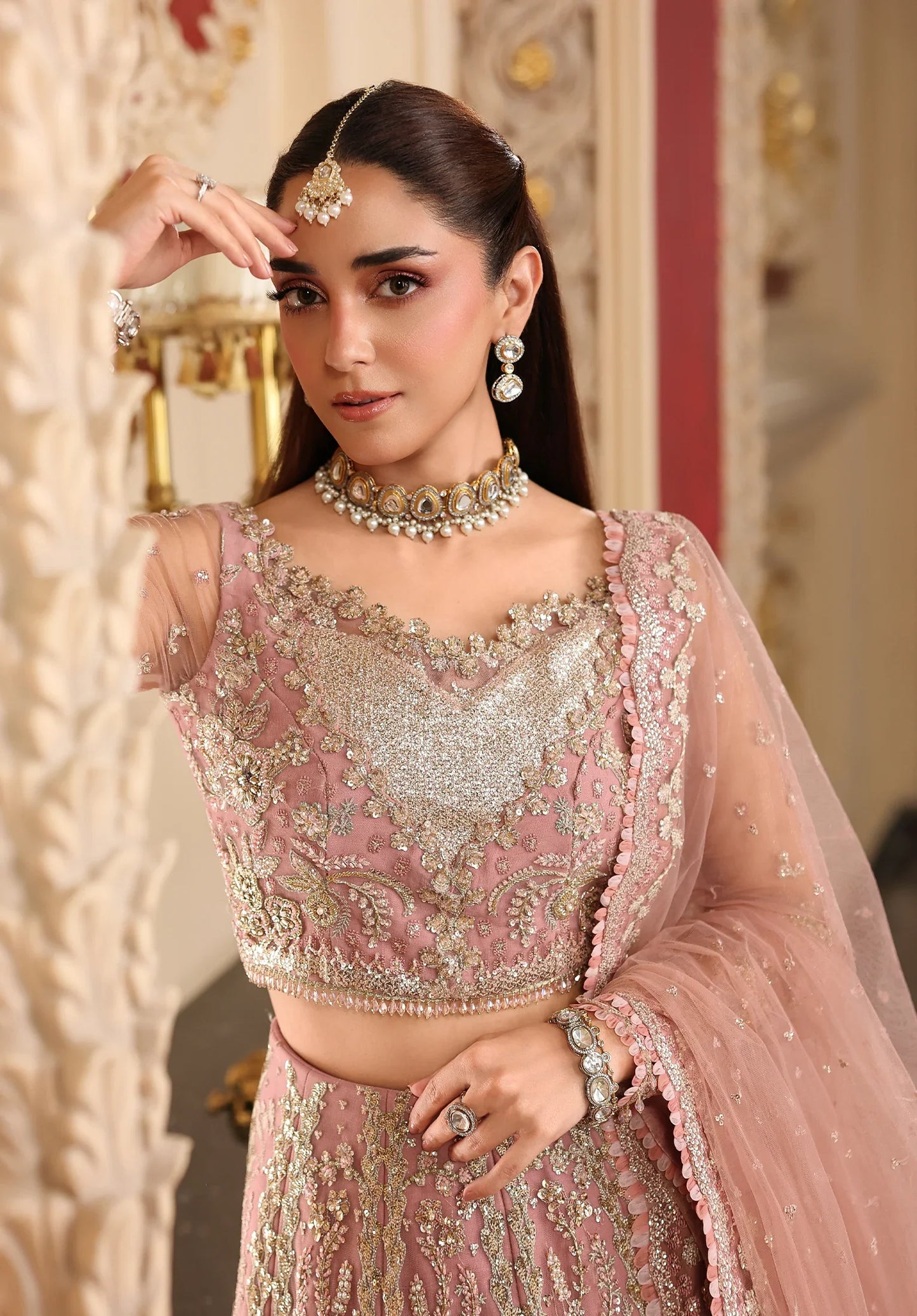 GLAMOROUS wearing this beautiful dress FROM STARDOM - FORMAL HANDWORK '25
