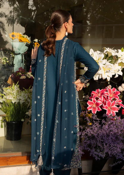Coeur - Stitched 3 Piece Embroidered Lawn