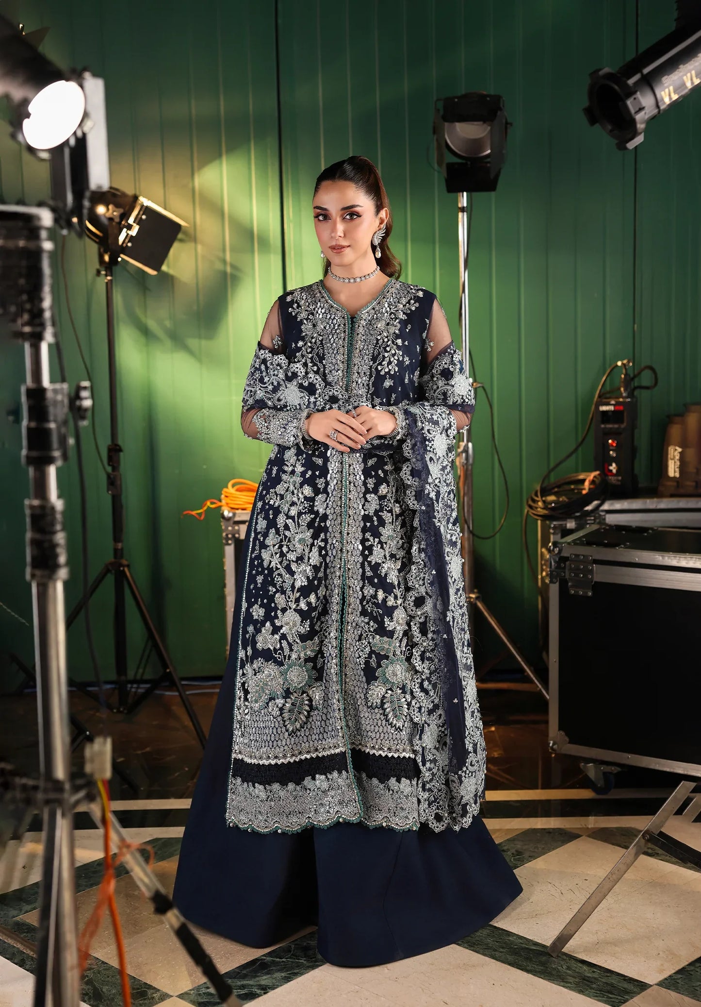 SKYFALL wearing this beautiful dress FROM STARDOM - FORMAL HANDWORK '25

