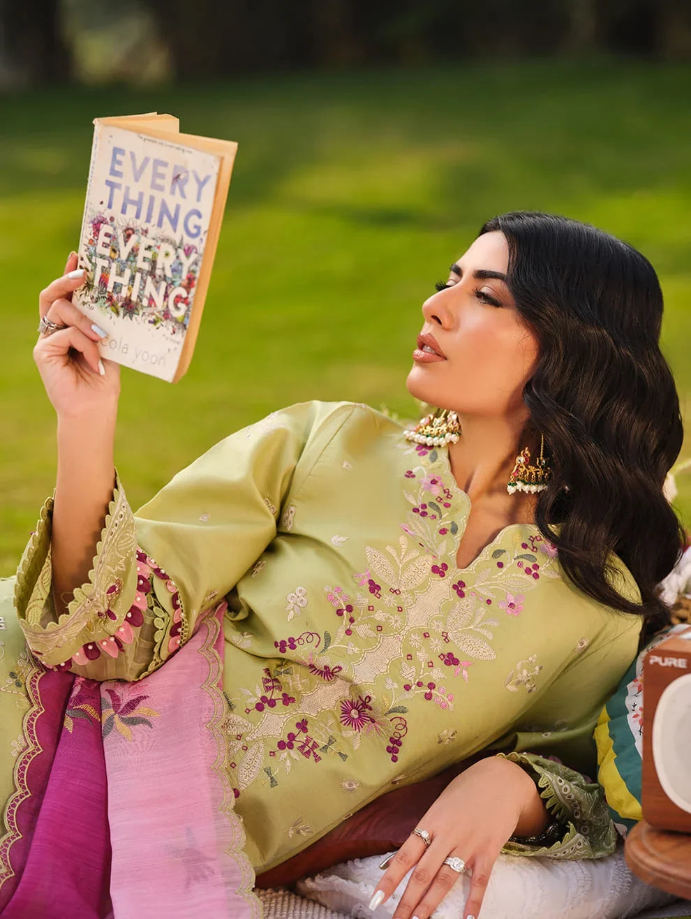 MLL-07 APPLE BLOSSOM Unstitched 3 Piece Luxury Lawn