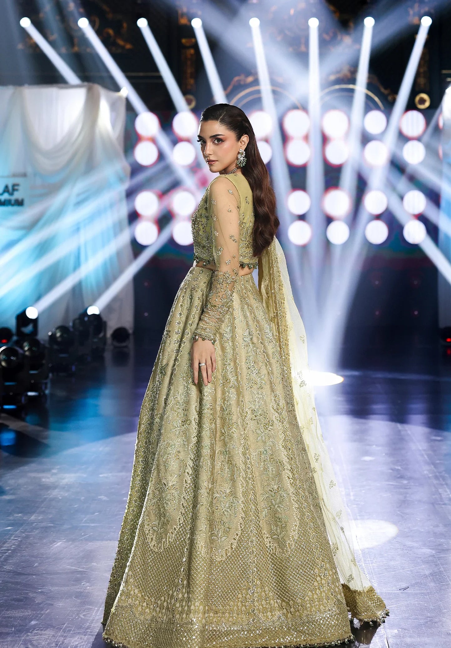 Beautifully crafted MINT MAJESTY from STARDOM - FORMAL HANDWORK '25
