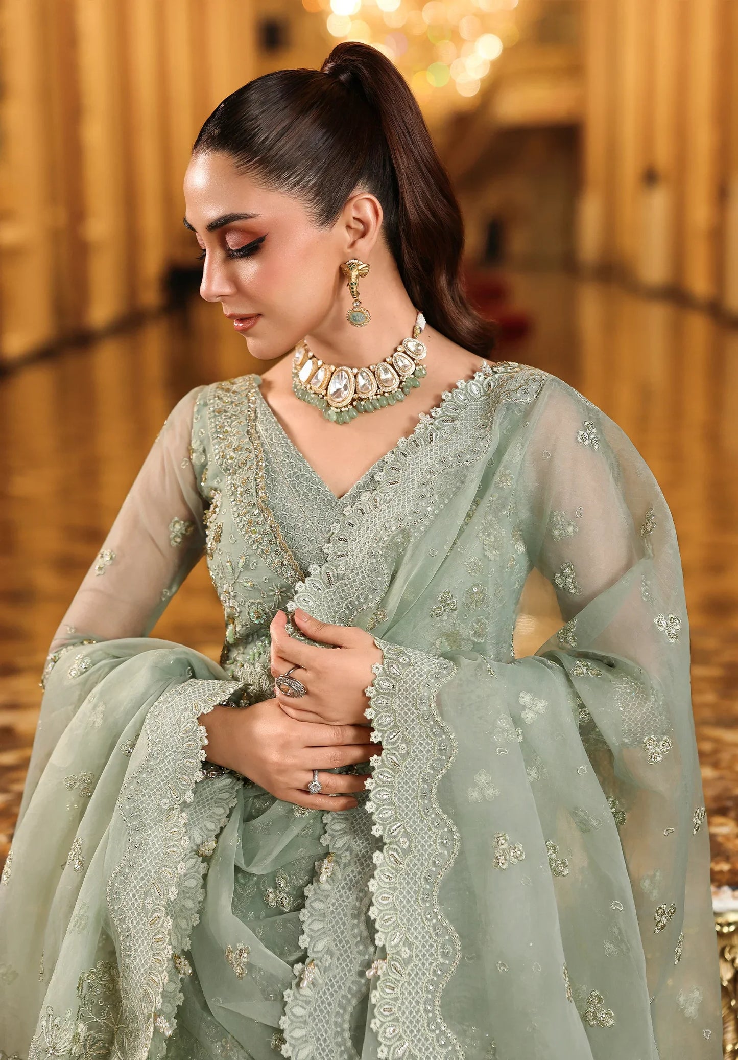 LIMELIGHT wearing this beautiful dress FROM STARDOM - FORMAL HANDWORK '25
