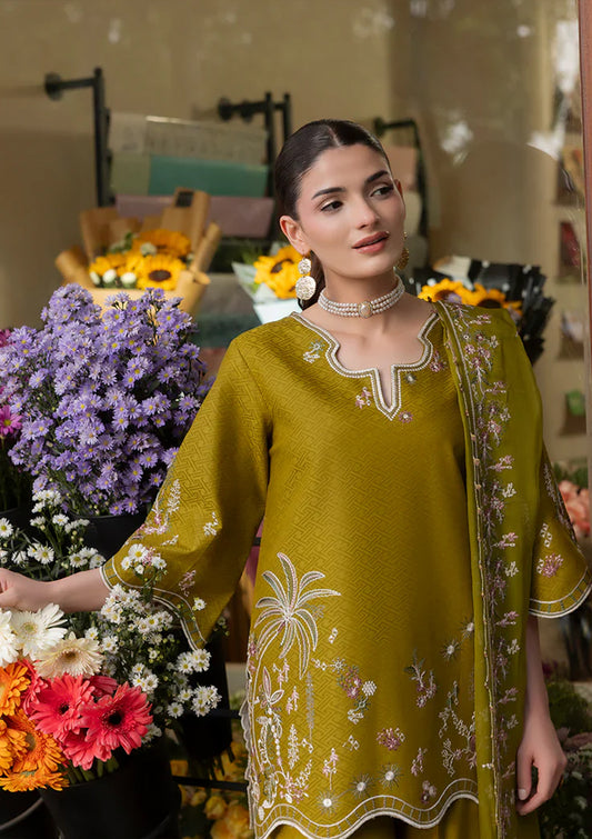 Lueur - Stitched 3 Piece Embroidered Lawn