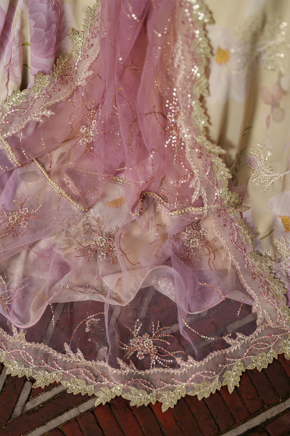 EMBROIDERED CHIFFON
